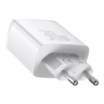Зарядно за телефон USB-C+2ХUSB-A 220V QC PD ултра бързо BASEUS 30W