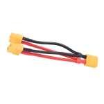 КАБЕЛ ЗАХРАНВАЩ С БУКСА 1Х XT60 М/2X XT60 Ж