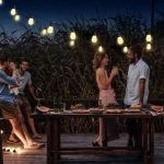 СВЕТОДИОДНО СОЛАРНО ДЕКОРАТИВНО ГРАДИНСКО ОСВЕТЛЕНИЕ СЪС SMART УПРАВЛЕНИЕ 30 ЛАМПИ 13 М