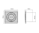 ВЕНТИЛАТОР ЗА БАНЯ 230V Ф 100ММ PLANET ENERGY 01-090 AIRROXY
