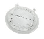 РЕШЕТКА METAL 6.5" СИТНА БЯЛА