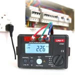 ТЕСТЕР ЗА ДЕФЕКТНО ТОКОВИ ЗАЩИТИ RCD UNI-T UT582+