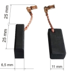 ЧЕТКА ГРАФИТ 6.5/11/25ММ MAKITA