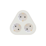 РАЗКЛОНИТЕЛ 220V 1-3 ГНЕЗДА ДЕТЕЛИНА TECHNIK