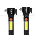 ФЕНЕРЧЕ С АКУМУЛАТОР НОЖ И ЧУК ЗА СТЪКЛО LED + COB