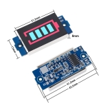 КИТ ИНДИКАТОР НА ЗАРЯД НА 5X3.7V /18.5V LI-ION/LI-PO БАТЕРИЯ