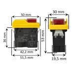 КЛЮЧ СТАРТ СТОП ПУСКОВ БУТОН ЗА ЕЛЕКТРОИНСТРУМЕНТИ 12A