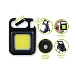 ФЕНЕРЧЕ МУЛТИФУНКЦИОНАЛНА МИНИ ЛАМПА 5W 500LM С БАТЕРИЯ 3.7V КАРАБИНЕР И МАГНИТЕН ДЪРЖАЧ