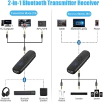 БЛУТУТ ПРИЕМНИК ПРЕДАВАТЕЛ 5.2 M-27 USB-C