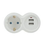 КОНТАКТ С 2XUSB-A TECHNIK