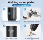 УРЕД ПРЕНОСИМ ЗА ТОЧКОВА ЗАВАРКА НА ПЛАСТИНИ ВЪРХУ БАТЕРИИ