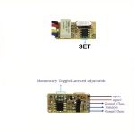 КИТ РАДИО ДИСТАНЦИОННО УПРАВЛЕНИЕ С 2 RC И 1 КАНАЛ 3.7V-12V 433MHZ