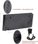 ЧАСОВНИК С ТЕРМОМЕТЪР СВЕТОДИОДЕН LED JH3615