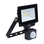 LED ПРОЖЕКТОР 10W СЪС СЕНЗОР HERO 900LM ЧЕРЕН