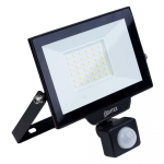 LED ПРОЖЕКТОР 30W СЪС СЕНЗОР HERO 2700LM ЧЕРЕН