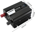 ИНВЕРТОР 600W 12V/230V 2 USB LVYUAN F-600A
