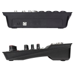 СМЕСИТЕЛ МИКСЕР С ЦИФРОВА АУДИО КАРТА A6 MP3/БЛУТУТ 6 КАНАЛА