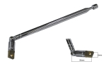 АНТЕНА АУДИО ТЕЛЕСКОПИЧНА ANT5860 115MM/415MM