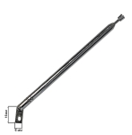 АНТЕНА АУДИО ТЕЛЕСКОПИЧНА ANT6A5B II 123MM/427MM