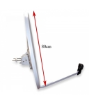 АНТЕНА САТЕЛИТНА 80см