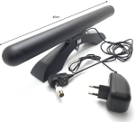 АНТЕНА УКВ FM РАДИО ВЪТРЕШНА С УСИЛВАТЕЛ