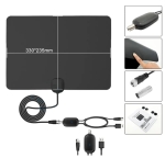 АНТЕНА ЗА ТЕЛЕВИЗОР TV ВЪТРЕШНА С УСИЛВАТЕЛ AP-326