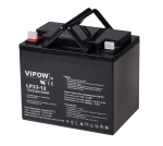 БАТЕРИЯ АКУМУЛАТОРНА 12V/33AH AGM ТЯГОВА ГЕЛОВА VIPOW
