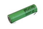 БАТЕРИЯ АКУМУЛАТОРНА 3.7V 2500 MAH НИСЪК + SAMSUNG  INR18650-25R С ПЛАСТИНИ