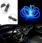 СВЕТОДИОДНА ЛЕНТА СИНЯ ЗА ИНТЕРИОРНО АМБИЕНТНО LED ОСВЕТЛЕНИЕ НА АВОМОМОБИЛ ИЛИ МЕБЕЛИ 3V 5М