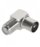 БУКСА АНТЕННА ЗА F CONECTOR МЪЖКА Г ОБРАЗНА