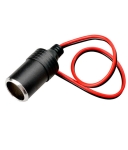 БУКСА АВТОЗАПАЛКА ЖЕНСКА С КАБЕЛ, 12VDC 5A