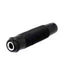 БУКСА Ж/БАНАН ЩЕКЕР ЗА КАБЕЛ ЧЕРНА