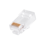 БУКСА LAN/FAX 8 ПИНА RJ45 ПРОХОДНА CAT 6E