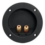 БУКСА ТЕРМИНАЛ ЗА ТОНКОЛОНА С 2 ВРЪТКИ КРЪГЛА