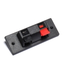 БУКСА ТЕРМИНАЛ ЗА ТОНКОЛОНА С 2 ЩИПКИ