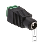 БУКСА ЗАХРАНВАЩА ЖЕНСКА Ф5.5/2.5 ЗА КАБЕЛ С ВИНТ