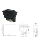 БУТОН ЗА ЕЛЕКТРИЧЕСКИ СТЪКЛА НА АВТОМОБИЛ СВЕТЕЩ