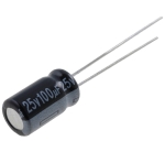 C 100U/25V INPORT 105C