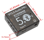 БЛУТУТ ПРИЕМНИК 5.0 СТЕРЕО С МИКРОФОН