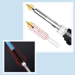 ПОЯЛНИК ПИРОГРАФ 2 В 1 С ТЕРМОРЕГУЛАТОР E-6175 КОМПЛЕКТ С ЧОВКИ