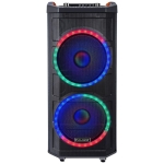 ТОНКОЛОНА КАРАОКЕ 2X15" EK-1512 FM/SD/BLUETHOOT/USB