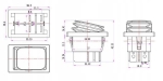 КЛЮЧ 2 ПОЗИЦИИ ON-OFF 30A ВЛАГОУСТОЙЧИВ