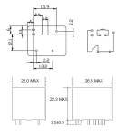 РЕЛЕ 12V DC 40A FRA2C-S2-DC12