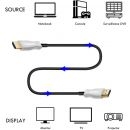 КАБЕЛ 550 30М HDMI/HDMI МЪЖКИ HDTV 2.1V 8K AOC OPTICAL CABLE ATC