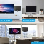 АНТЕНА ЗА ТЕЛЕВИЗОР TV ВЪТРЕШНА С УСИЛВАТЕЛ HDS-316