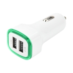 Зарядно за телефон USB 12-24V/2100MA 2 БРОЯ автомобилно