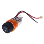 БУКСА АВТОЗАПАЛКА ЖЕНСКА С КАБЕЛ, 12VDC 10A КОМПЛЕКТ