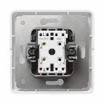 КЛЮЧ ЕДИНИЧЕН ЗА ОСВЕТЛЕНИЕ LEGRAND CARIVA БЯЛ