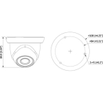 КАМЕРА ЗА ВИДЕОНАБЛЮДЕНИЕ DAHUA IP 2MP IPC-HDW1230S-0280B-S5