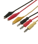 КАБЕЛ ЦИФРОВ УРЕД БАНАН ЩЕКЕР/КРОКОДИЛ